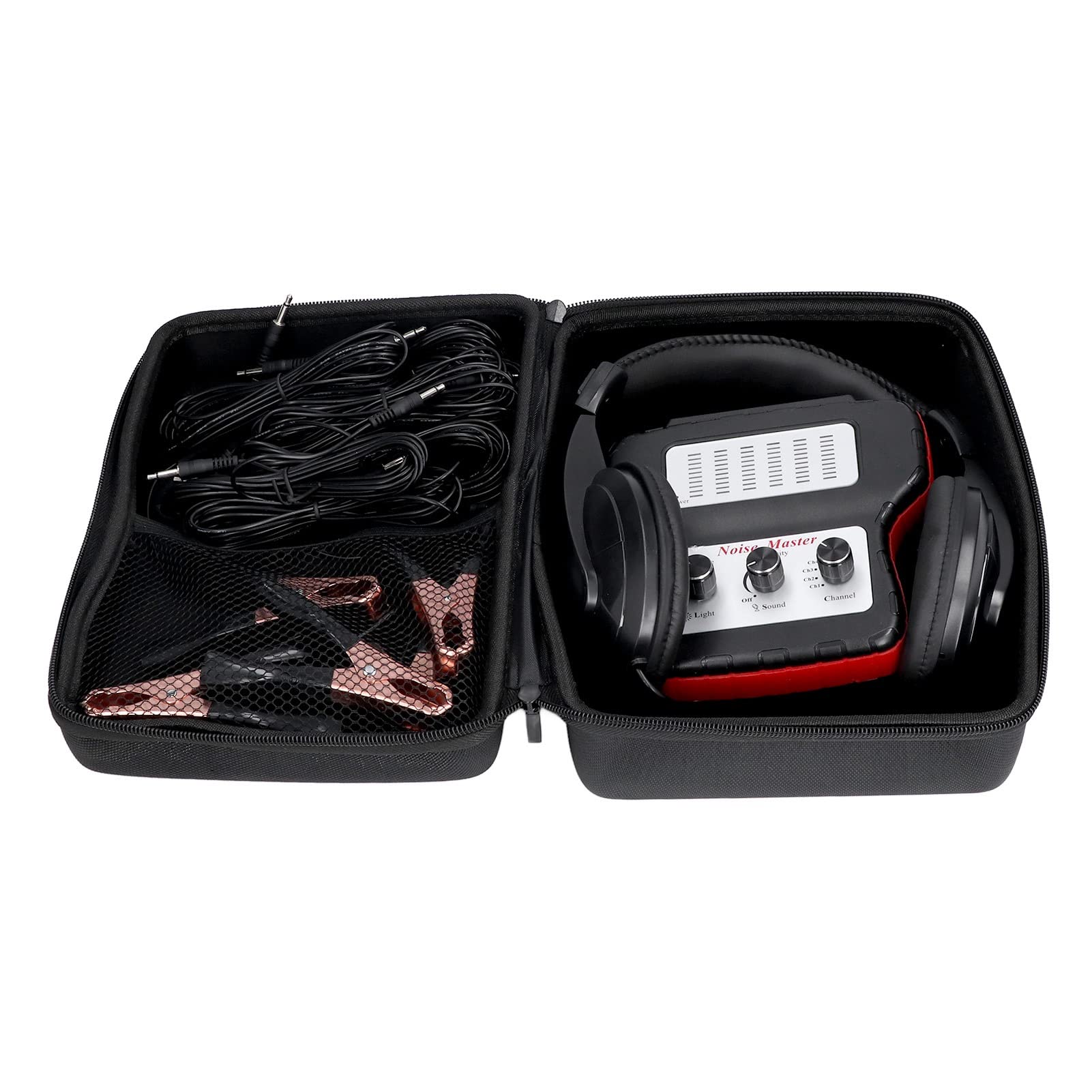 Stéthoscope Électronique de Voiture à 6 Canaux, Outil de Diagnostic de Moteur Automobile, Test de Bruit Anormal de Transmission