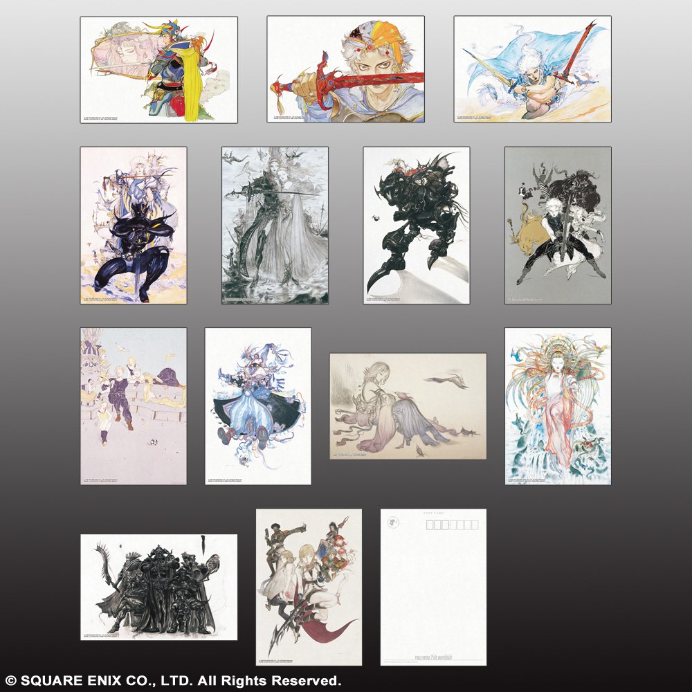 ファイナルファンタジー 25th ANNIVERSARY DECK Final Fantasy - 25th Anniversary Post Card Set (Set of 13) [Toy
