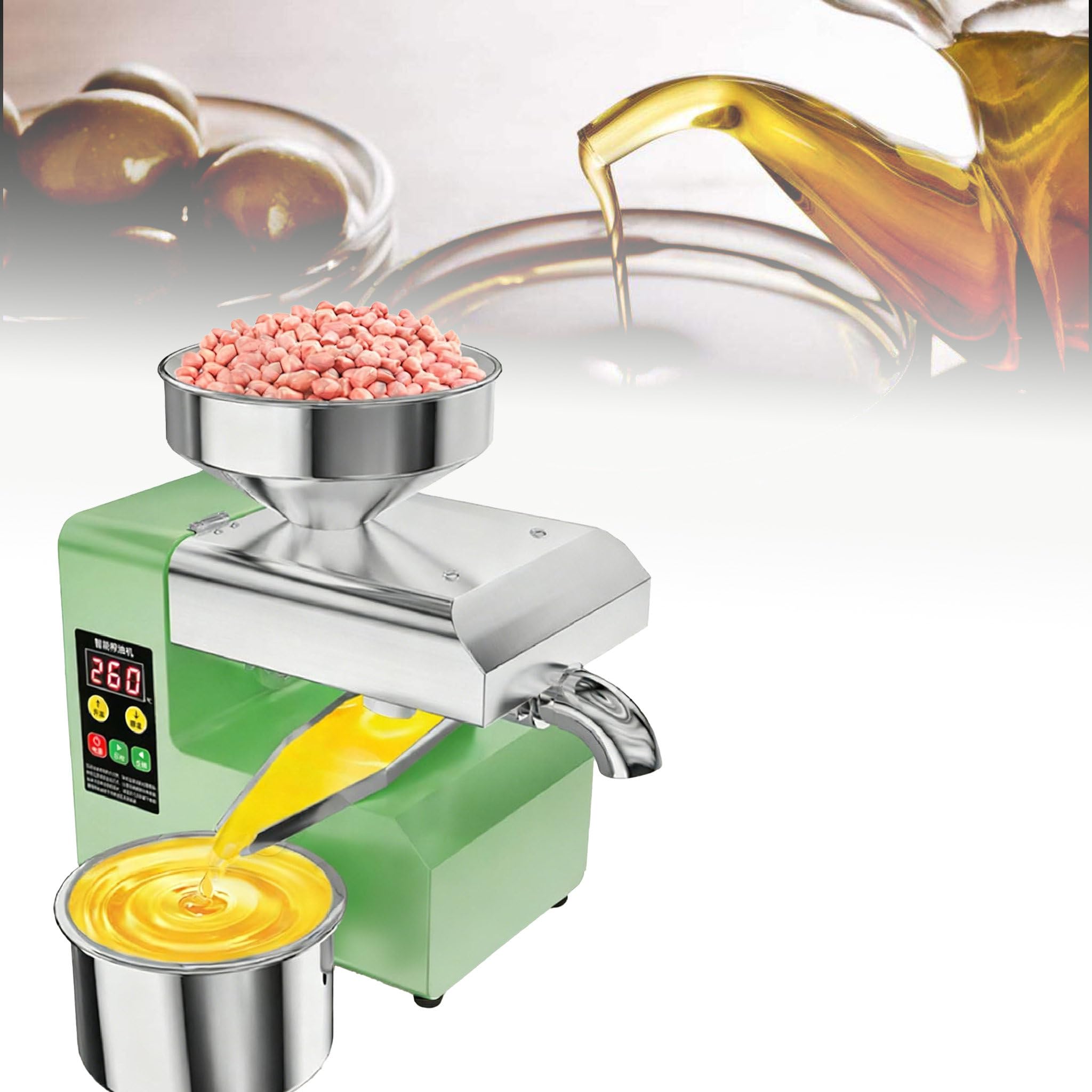 Tdiadui Automatic Seed Oil Extractor Machine