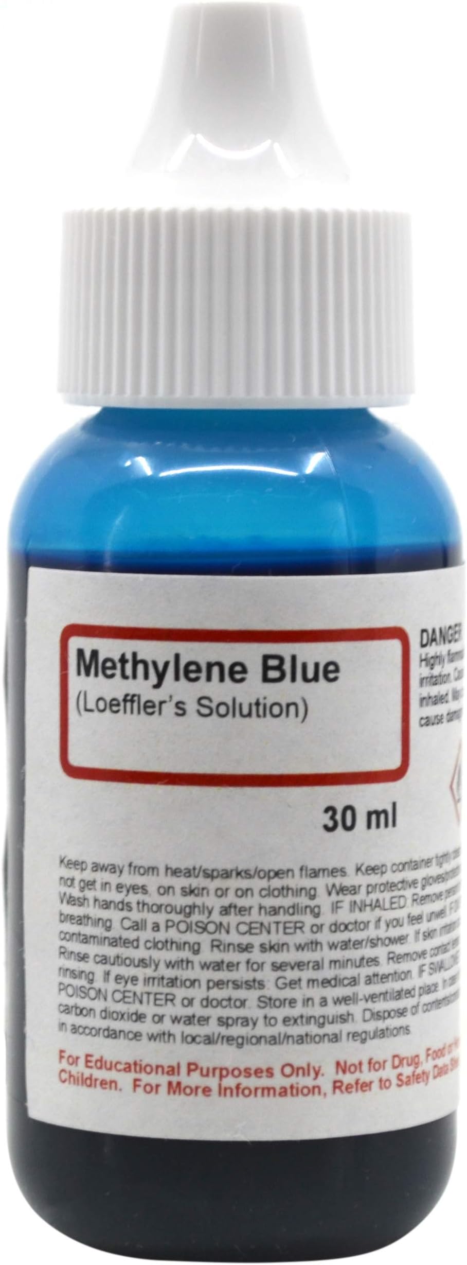 ALDON Innovating Science Methylene Blue (Loeffler's) Solution, 1 fl oz (30mL) - The Curated Chemical Collection