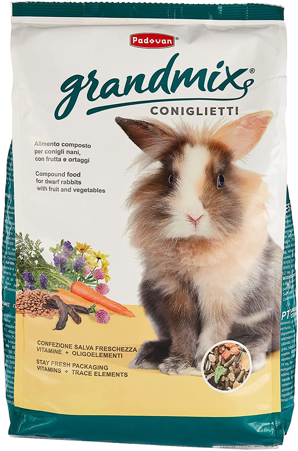 Padovan Grandmix Coniglieti Rabbit Food 3Kg