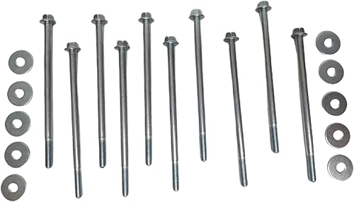 Miniatura 4 de LS - Kit de pernos de colector de admisión de coche compatible con Chevy Camaro Corvette GTO G8 SS Pontiac Trans AM F-Body 4Th 5Th Gen LS1 LS2 LS3