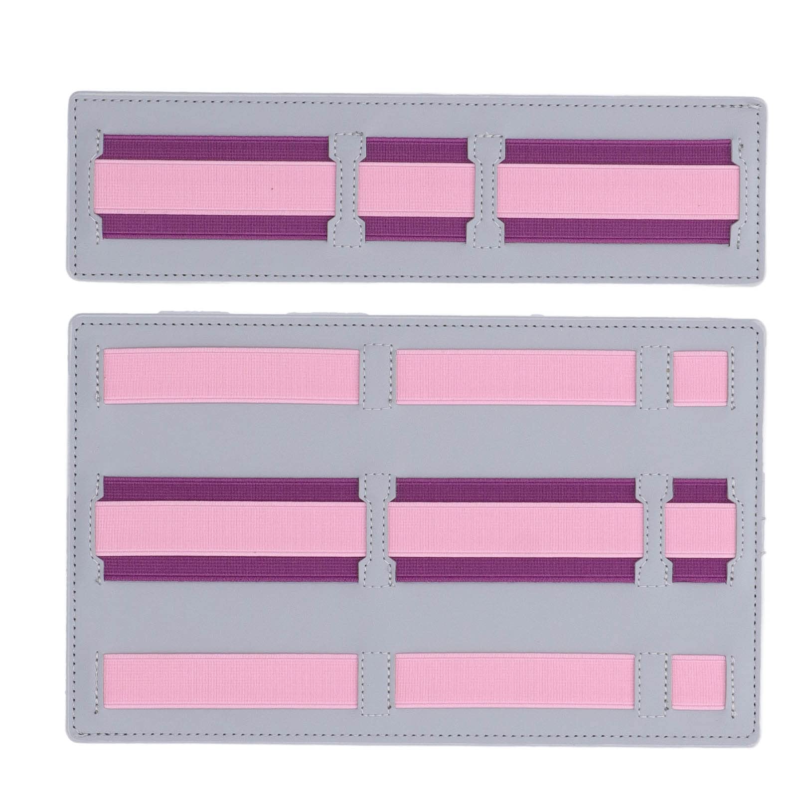 SIXRUN Organizzatore Elettronico Portatile Organizzatore Elettronico Pieghevole in Pelle PU 26 X 16 Cm Adesivo Tech Storage per Cavo Mouse Caricatore per Laptop Tablet Ufficio Viaggio Studio (PINK)