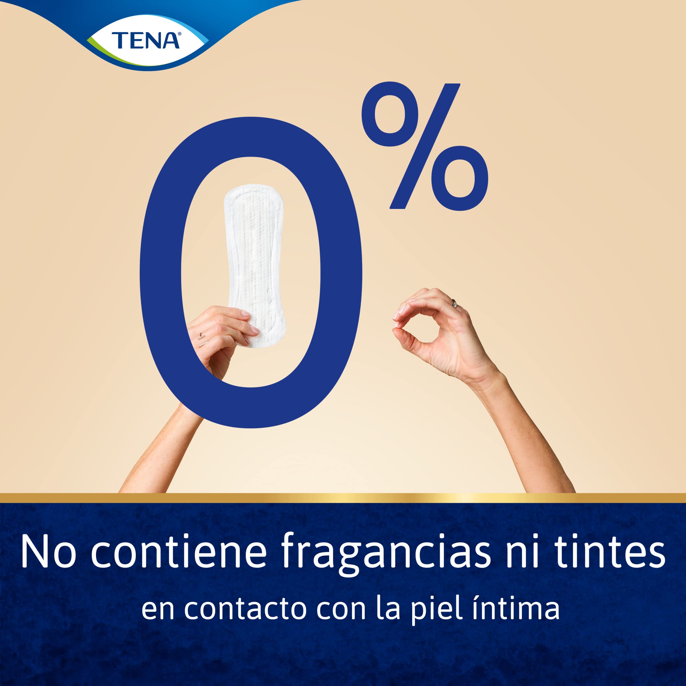 TENA Discreet Sensitive Long 20 - Protegeslip Delgado y Extra Largos - Compresas Finas para Incontinencia y Pérdidas de Orina Inesperadas - 120 Protectores Anatómicos Transpirables