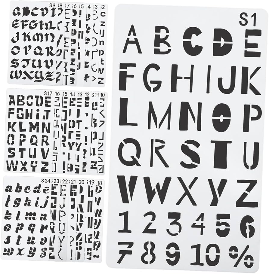 amazon-com-oatipho-24-sheets-letter-cutout-template-journal-stamps-signs-art-stencils-for-painting-numbers-scrapbook-stencils-paint-markers-stickers-letters-reusable-alphabet-stencil-the-pet-arts-crafts-sewing