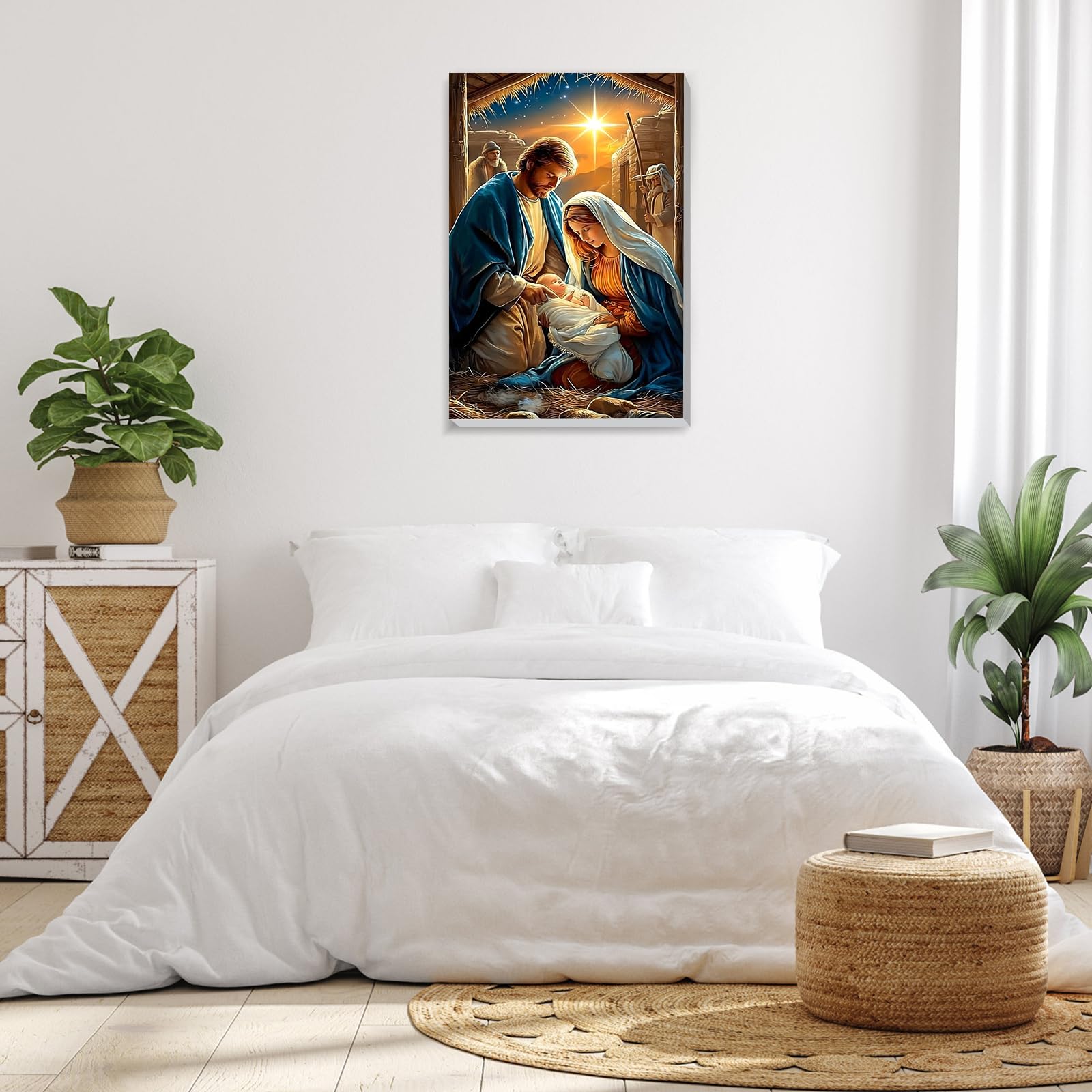 Figured'Art Peinture par Numéro Adulte Femme à sa Fenêtre - Kit DIY Numéro d'Art - 40x50cm avec châssis en bois à monter Figured'Art Peinture par Numéro Adulte Femme à sa Fenêtre - Kit DIY Numéro d'Art - 40x50cm avec châssis en bois à monter