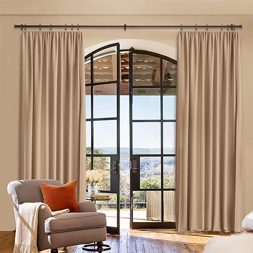 Miniatura 7 de Barras de cortina decorativas estándar de 30 a 88 pulgadas, juego de barras de cortina pequeñas de 58 pulgadas de diámetro, barras de cortina
