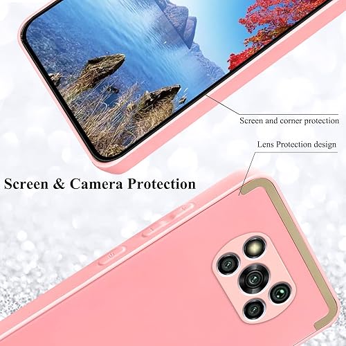 Miniatura 2 de Yarxiawin Funda para Xiaomi Poco X3 Pro a prueba de golpes delgada duradera Xiaomi Poco X3 Pro Funda para teléfono para mujer Cubierta blanca