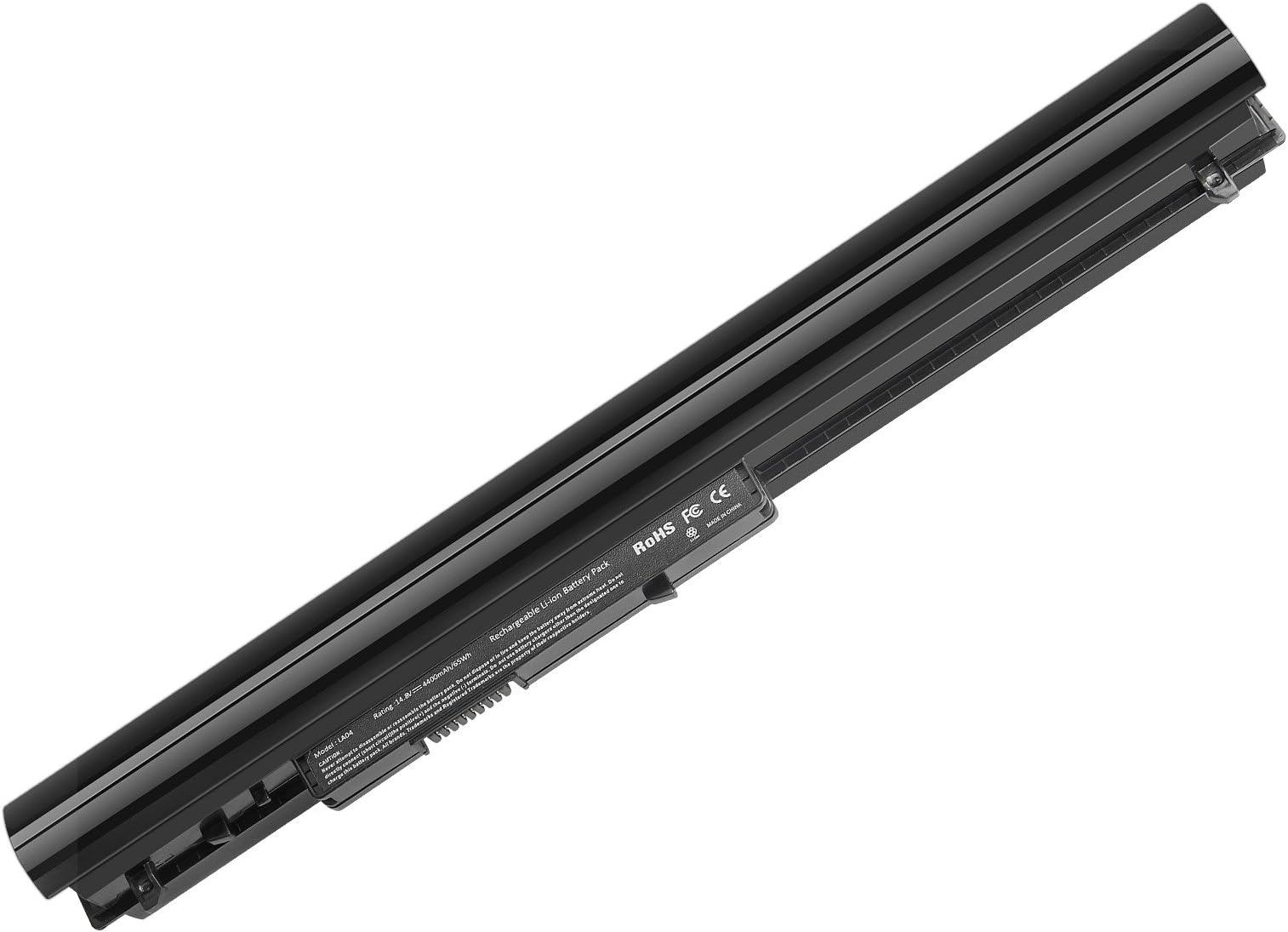 AC Doctor INC 8 Cell Replace Battery for Hp Spare 728460-001 776622-001 HSTNN-UB5M HSTNN-UB5N HSTNN-Y5BV TPN-Q130 TPN-Q131, LA03 la04 LA04DF for HP Pavilion 14 15 TouchSmart HP 248 340 350 G1, Black