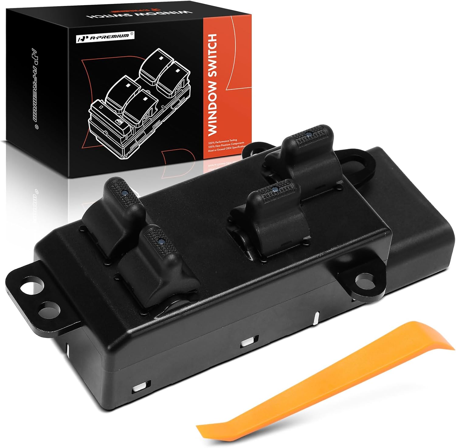 A-Premium Power Window Switch Compatible with Dodge Grand Caravan 2001-2004, Caravan 2001-2004 & Chrysler Town & Country 2001-2003, Voyager 2001-2003