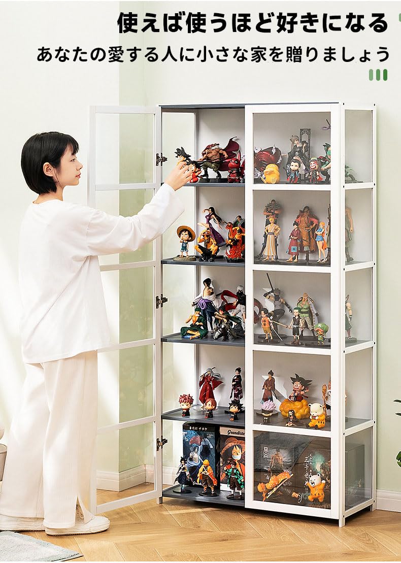 ガラスケース　コレクションケース　レリーフ　木製 Amazon.co.jp: JSLJDMコレクションケース フィギュアケース