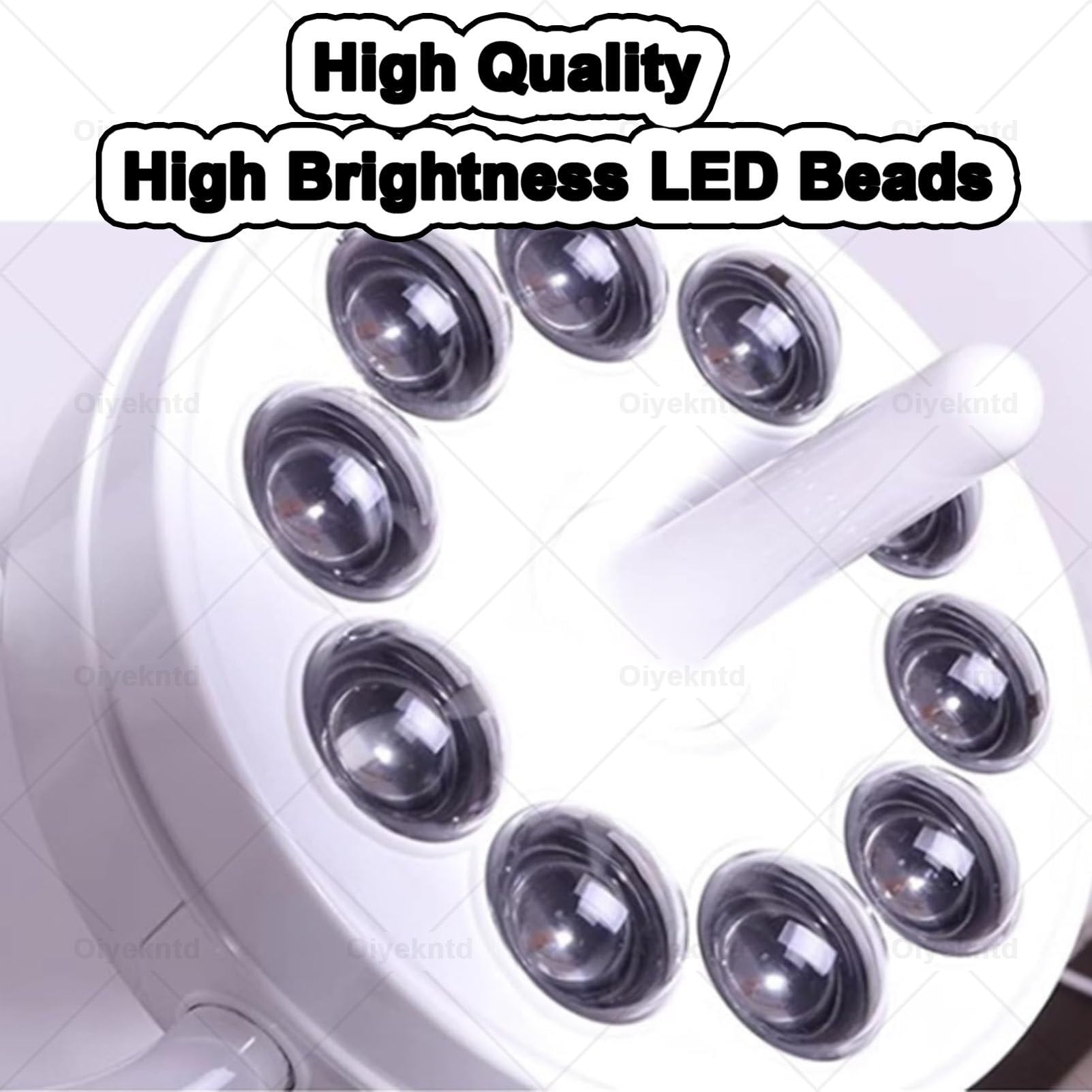 Lampa ścienna, lampa LED do badań chirurgicznych, obrotowa o 180° lampa do badań chirurgicznych, lampa ginekologiczna, ambulatoryjna i do zabiegów stomatologicznych