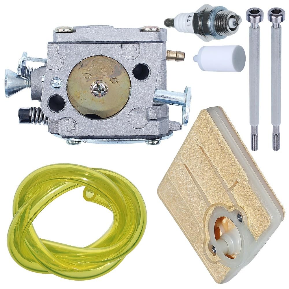 Kit de carburador con filtro de combustible compatible con motosierra 625 II 630 503280316 Motosierra Gasolina Accesorios de jardín