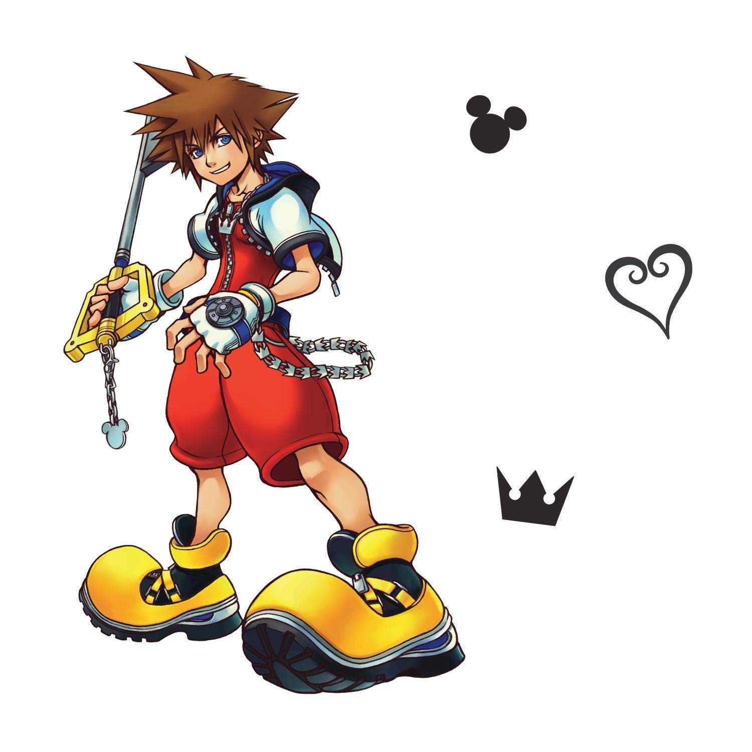 Amazon.com: RoomMates RMK3975GM Kingdom Hearts Sora Peel and Stick