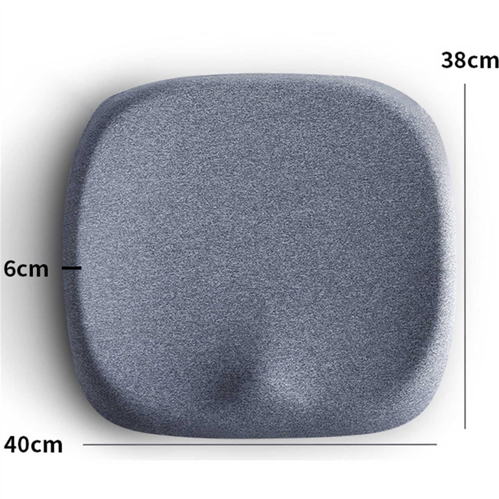 dsfgybj CojíN De Asiento De Espuma ViscoeláStica para Silla De Oficina, Asiento De AutomóVil: DiseñO ErgonóMico para Aliviar El Dolor De CiáTica Y Coxis, Almohada para Sentarse A Tope