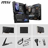 MSI MEG Z890 GODLIKE, E-ATX - Supports Intel Core Ultra Processors (Series 2), LGA 1851 - Dynamic Dashboard III, EZ Slide M.2, DDR5 (9200+ MT/s OC), M.2 & PCIe 5.0, Thunderbolt 5, Wi-Fi 7, 10G LAN - 7