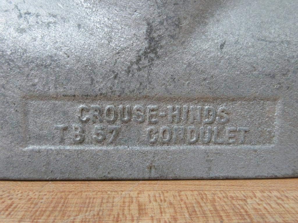 TB57 Feraloy Iron Alloy Type TB Conduit Outlet Body 1-1/2 Inch Condulet