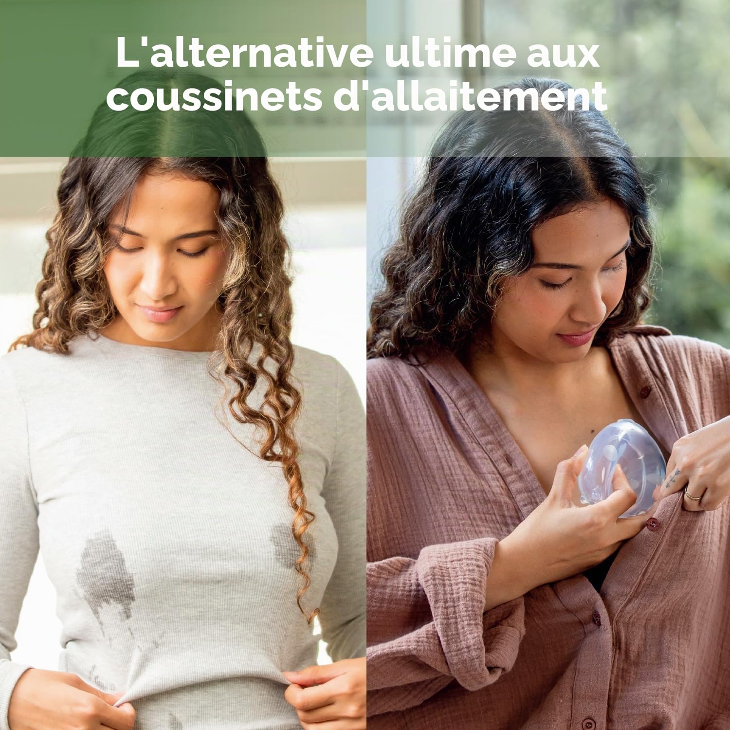 haakaa Collecteur de Lait Maternel Ladybug, Économiseur de Lait Maternel, Coquille d’Allaitement, Récolteur de Fuites de Lait, Doux pour la Peau et Facile à Utiliser (75ml, 1 unité)