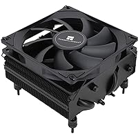 Vista 12 de Thermalright AXP90-X53 Blanco Enfriador de aire para CPU de bajo perfil ITX, 53mm de altura, ventilador TL-9015W delgado PWM de bajo ruido 22.4dba