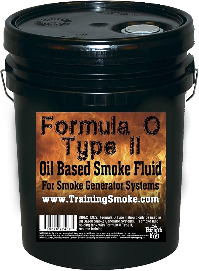 Fluido de humo Formula O Tipo II para máquinas miniatura 2