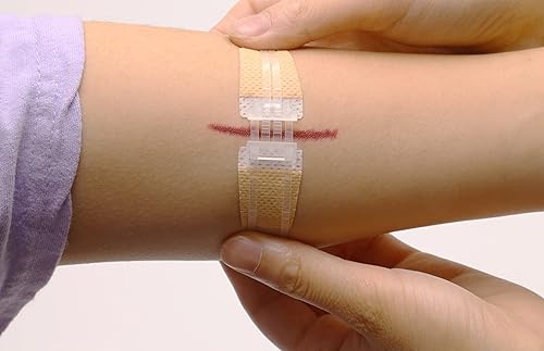 Miniatura 3 de Kit de cierre de laceración de emergencia para laceraciones y cortes, juego de 10 piezas