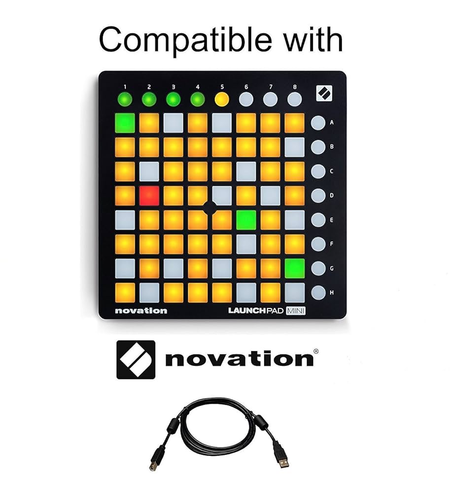 Novation Launchpad MINI USB接続 Novation Launchpad MINI USB接続 Novation Launchpad MINIを