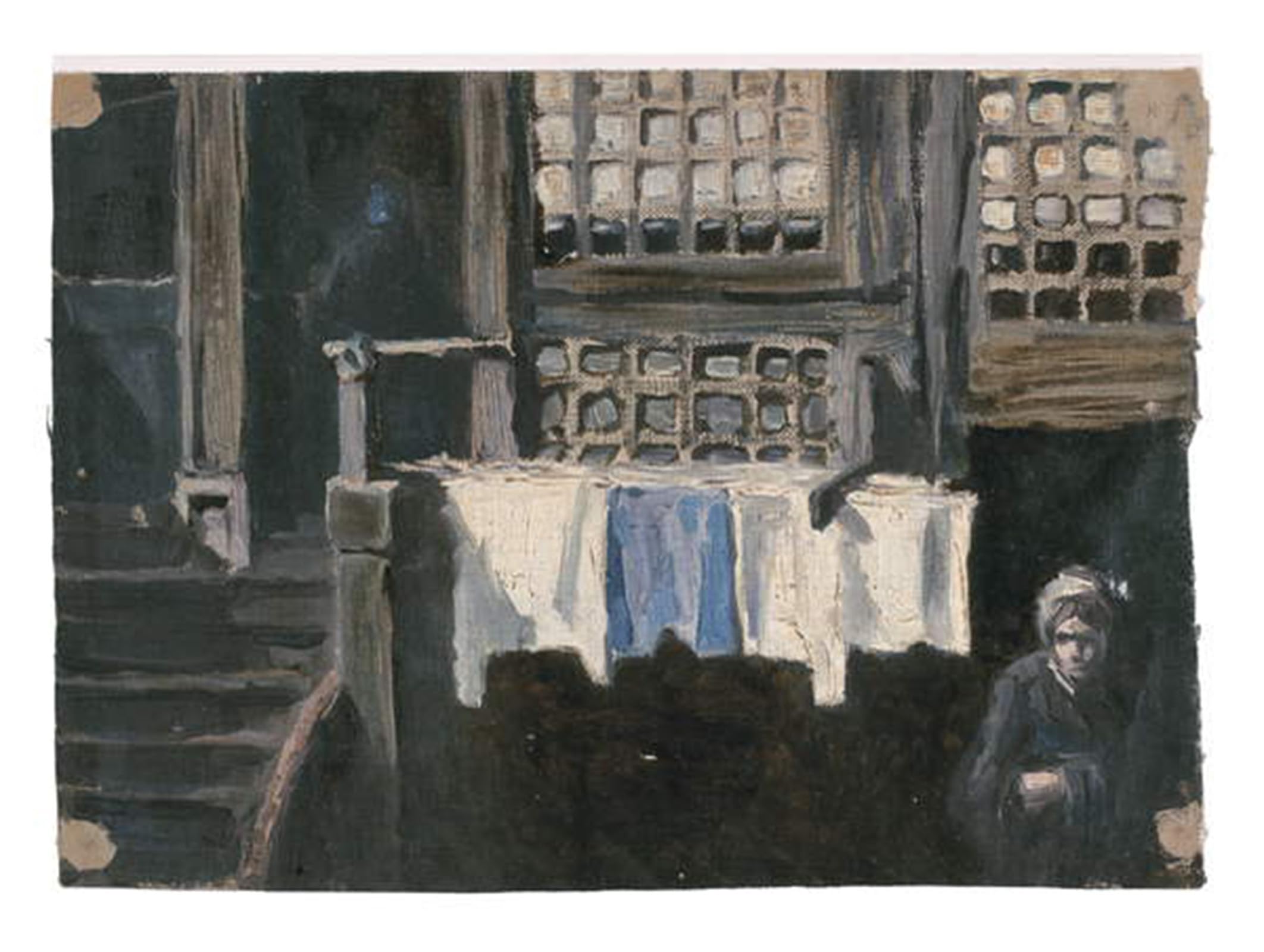 SERENDIPITP Aesthetic Poster Photo Wall Print Retro Picture Old Facade in Delft' by Jan Theodore Toorop Modern Wall Artwork for Home Decor 60x90cm