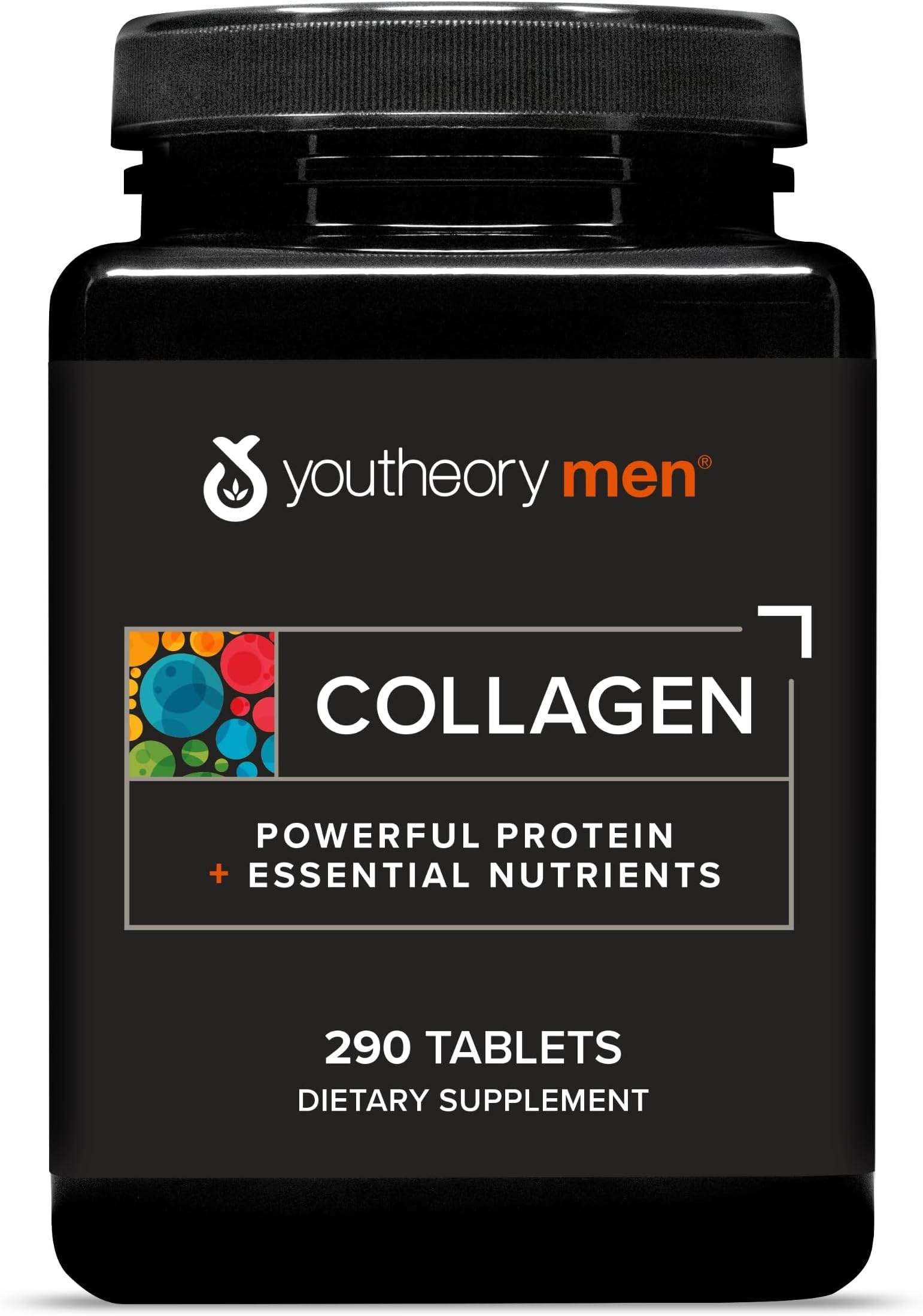 Youtheory Collagen Advanced 1, 2 and 3 Mineral Supplements for Men-290 Tablets