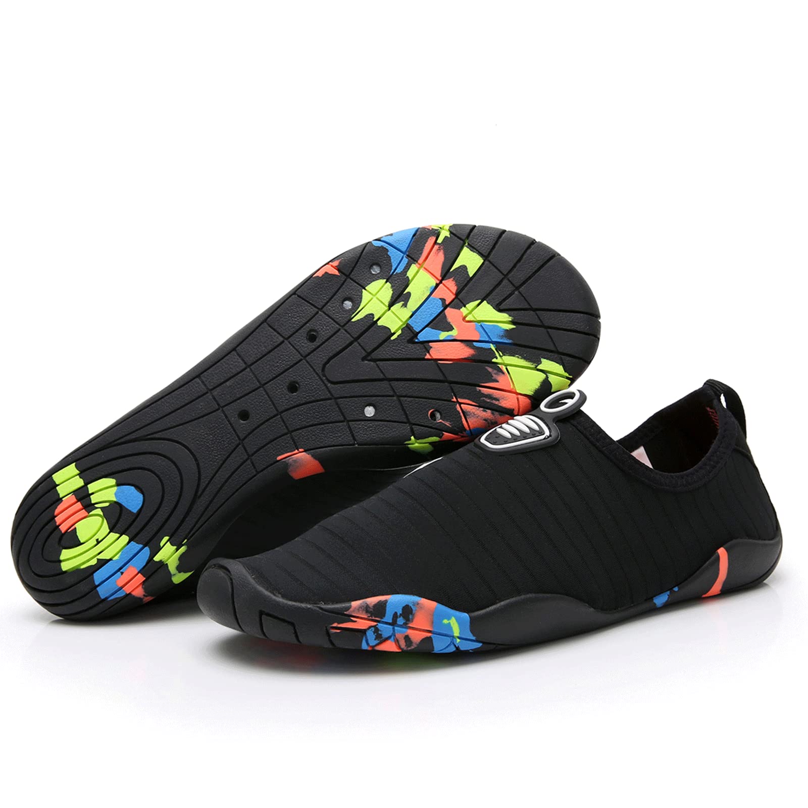 Kfnire Escarpines Hombre Mujer Zapatos de Agua de Natación Unisex Barefoot Zapatillas Secado Rápido|Antideslizante Calcetines Natación Calzado Surf Buceo Zapatillas de Deportes Acuáticos Gr.36-45 EU