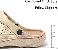 Vista 4 de INMINPIN - Zuecos ortopédicos para mujeres y hombres, con soporte de arco, zapatos de jardín, sandalias con fascitis plantar y plantillas de pies