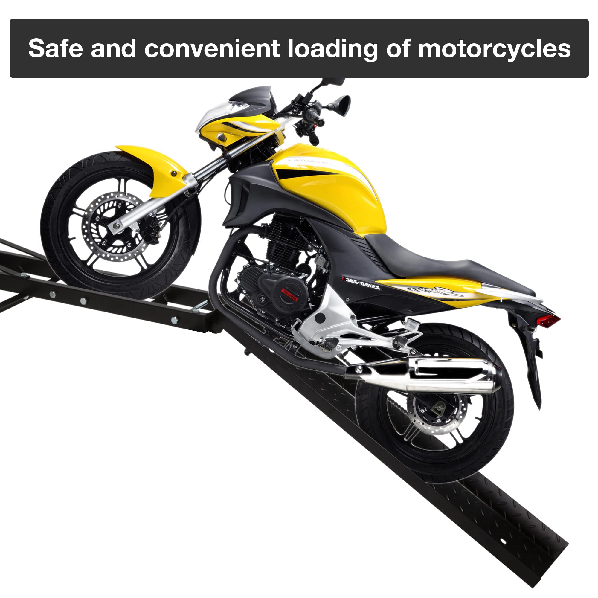 Buy Motorcycle Carrier 500 Lbs Dirt Bike Carrier Hauler Hitch Rack with
