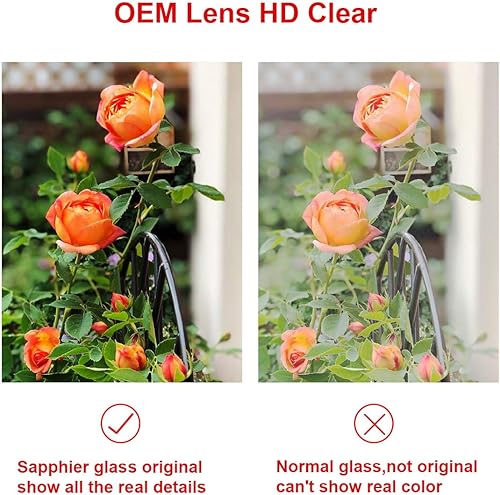 Miniatura 7 de Juego de 2 lentes de repuesto originales para cámara trasera para iPhone Xs Max y iPhone Xs con adhesivo preinstalado y kit de herramientas de