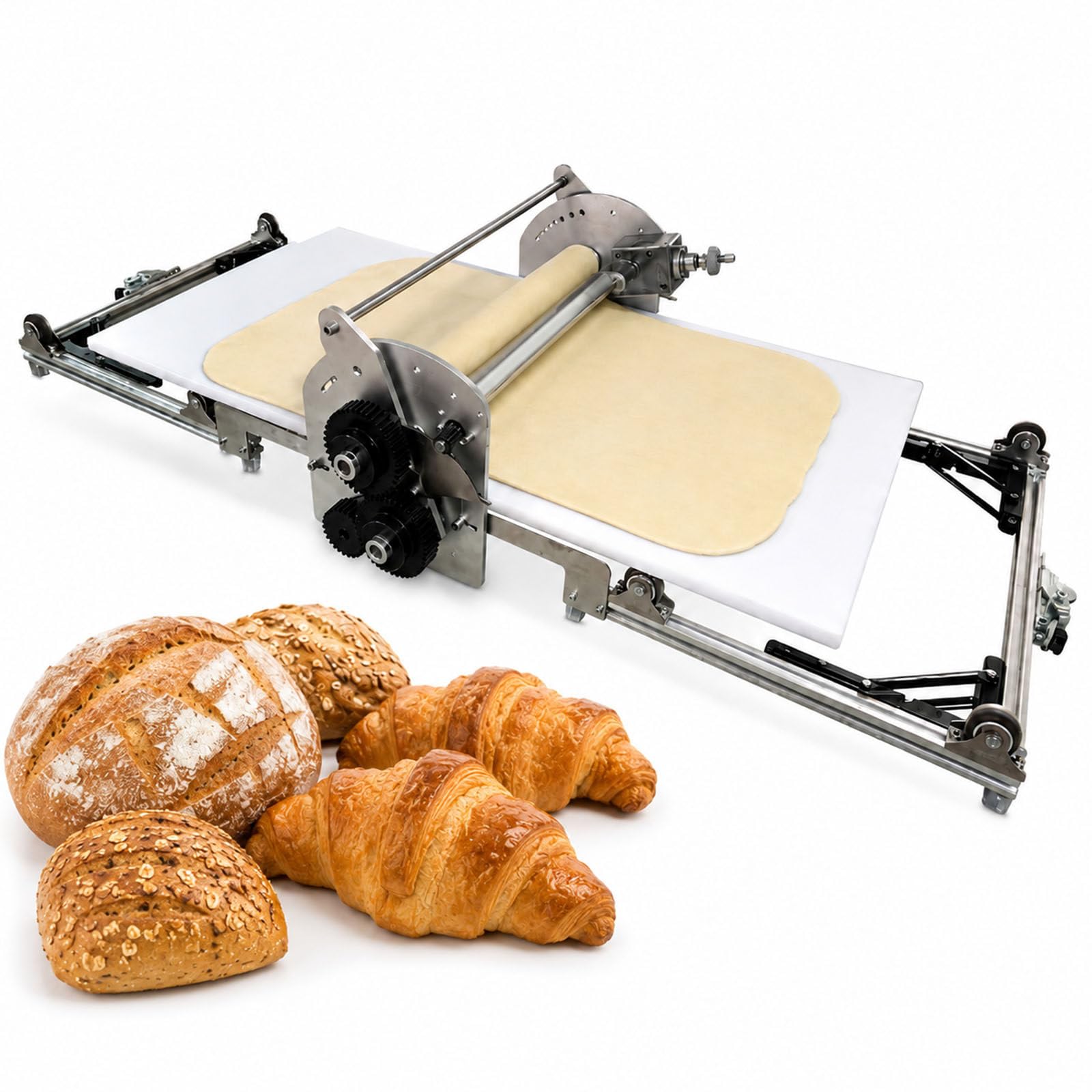 Sfogliatrice Elettrica Pieghevole Per Pasticceria (Modello 2026)