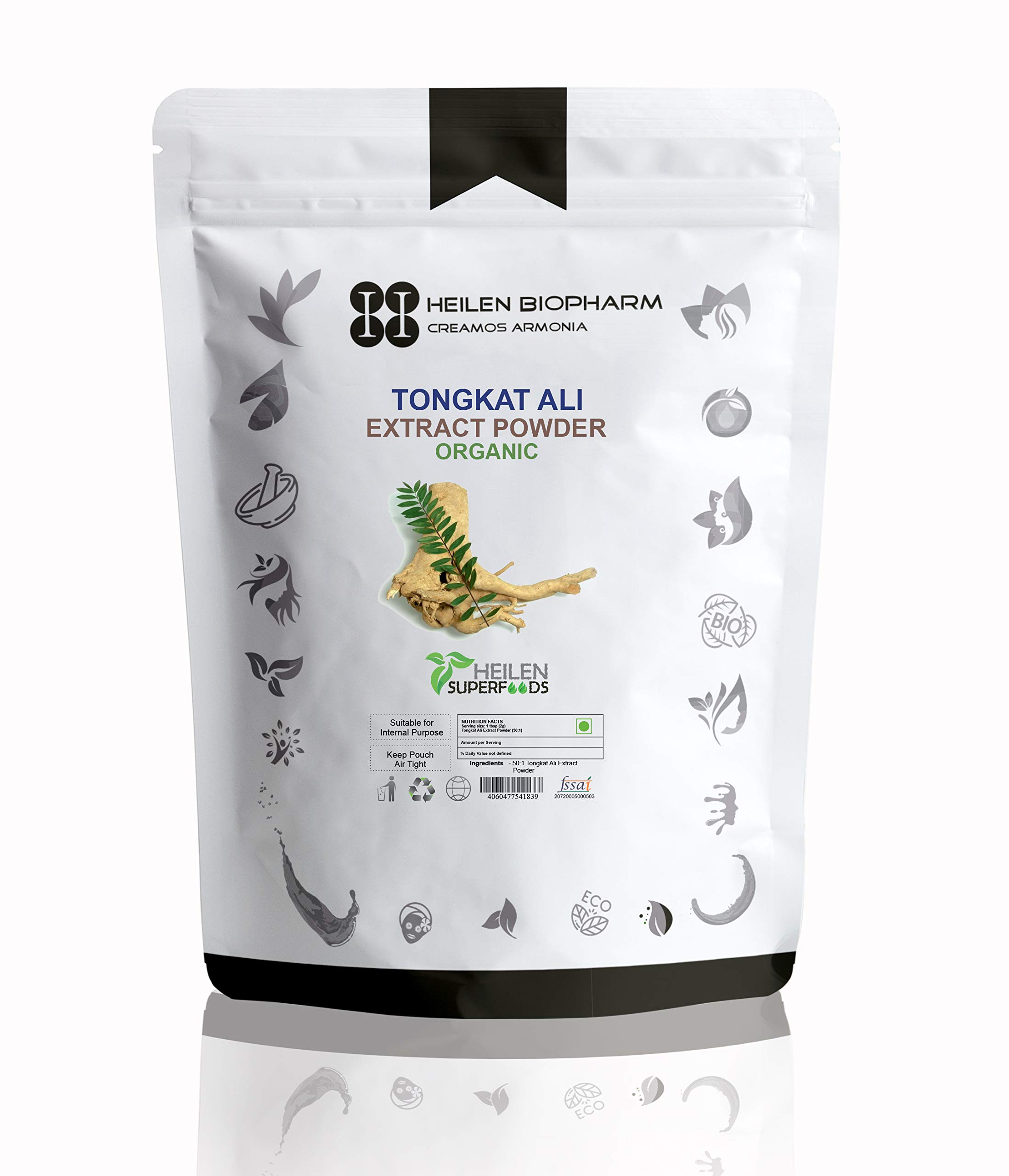 Heilen Biopharm Long Jack Tongkat Ali Root Extract Powder 100:1 with 5% Active Eurycomanone For Stamina & Energy Boost - 100 g Pack of 1 (B08ZKQ8BWL) Amazon Price History, Amazon Price Tracker
