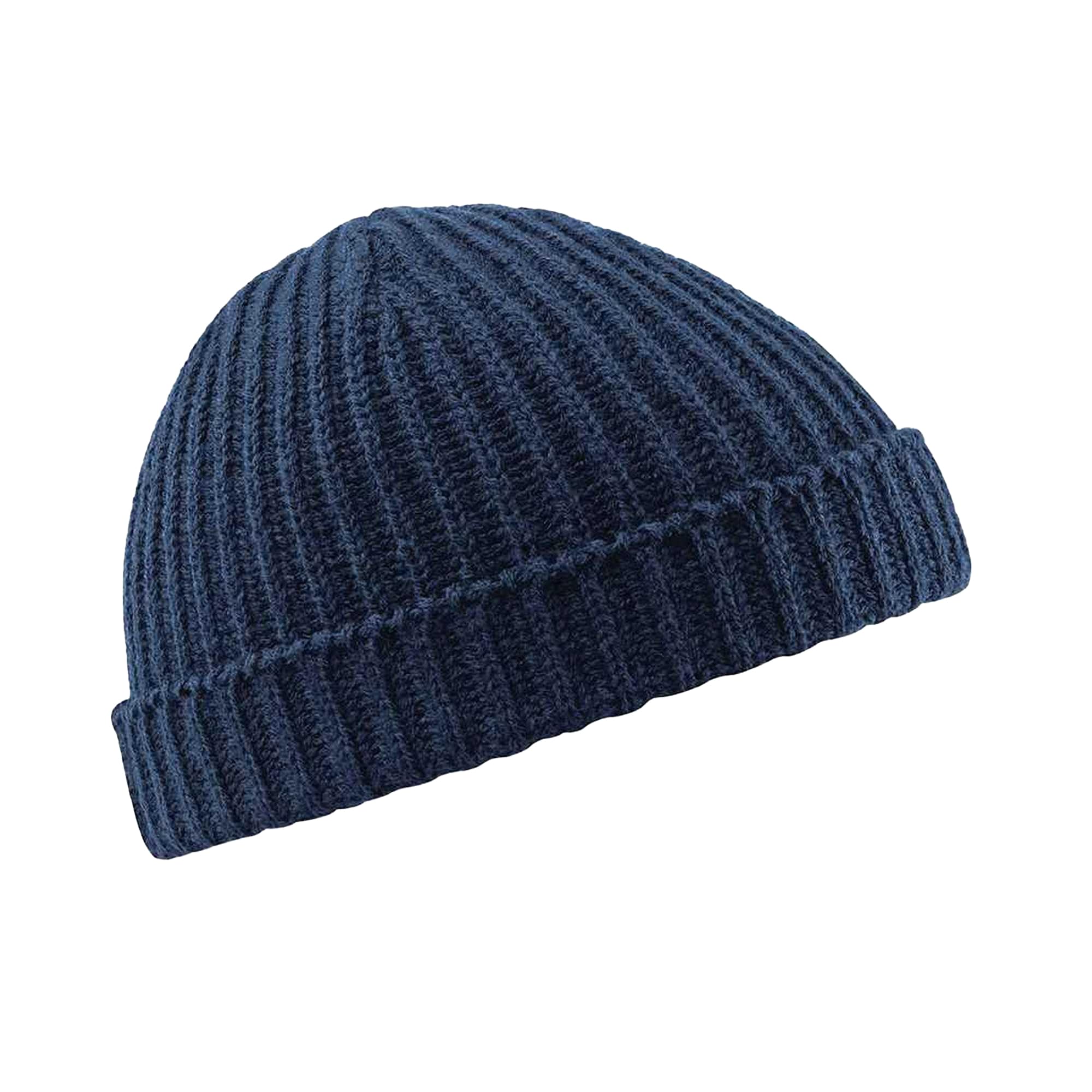 Beechfield Men's French Navy Trawler Beanie - Unisex - One Size
