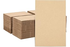 Eco-Friendly Juvale 4x6 Cardboard Divider Sheets