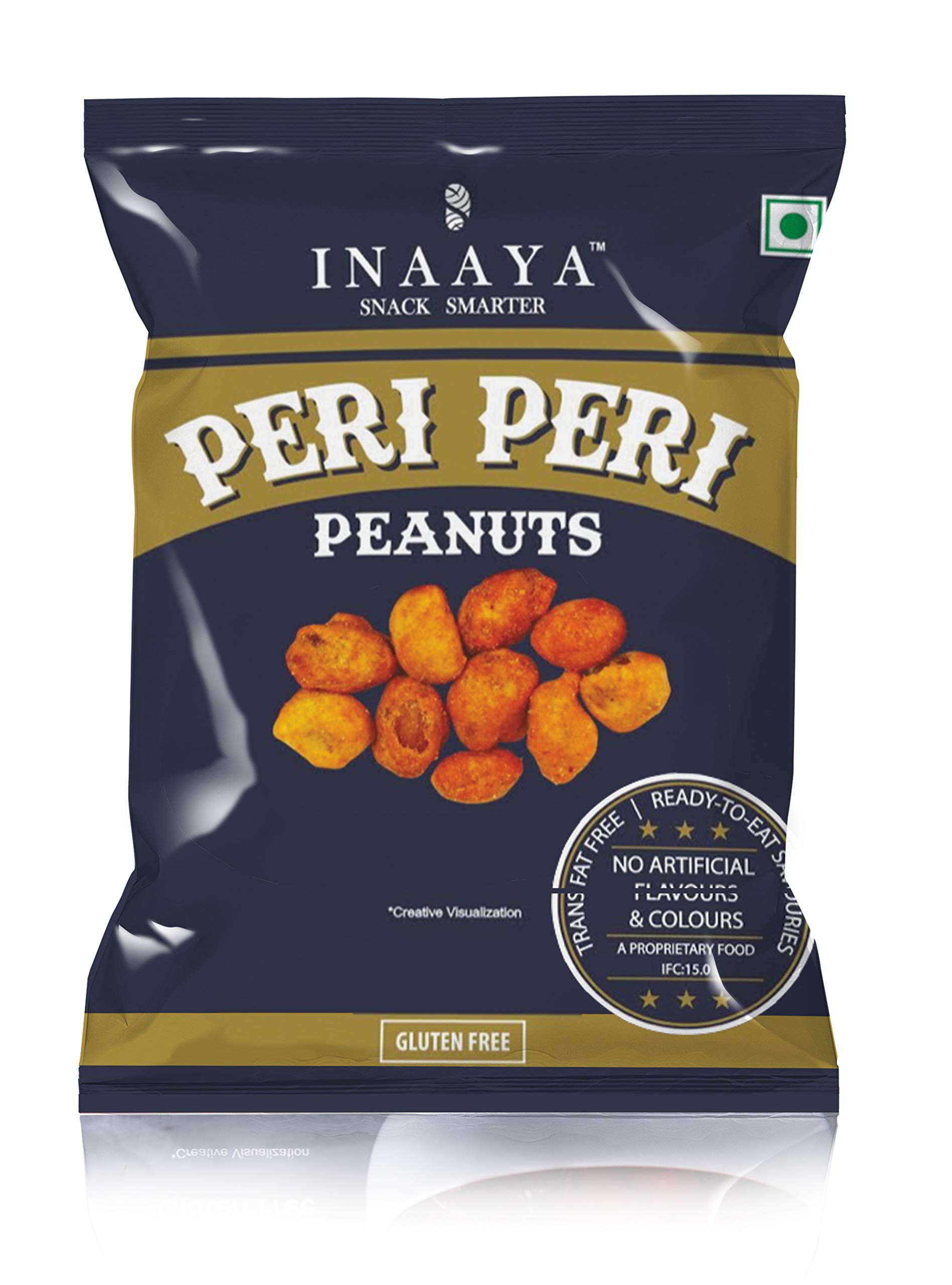 Inaaya Snack Smarter PERI PERI Peanuts 1 x 140G