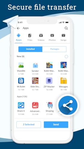 File Transfer P2P Fast Easy