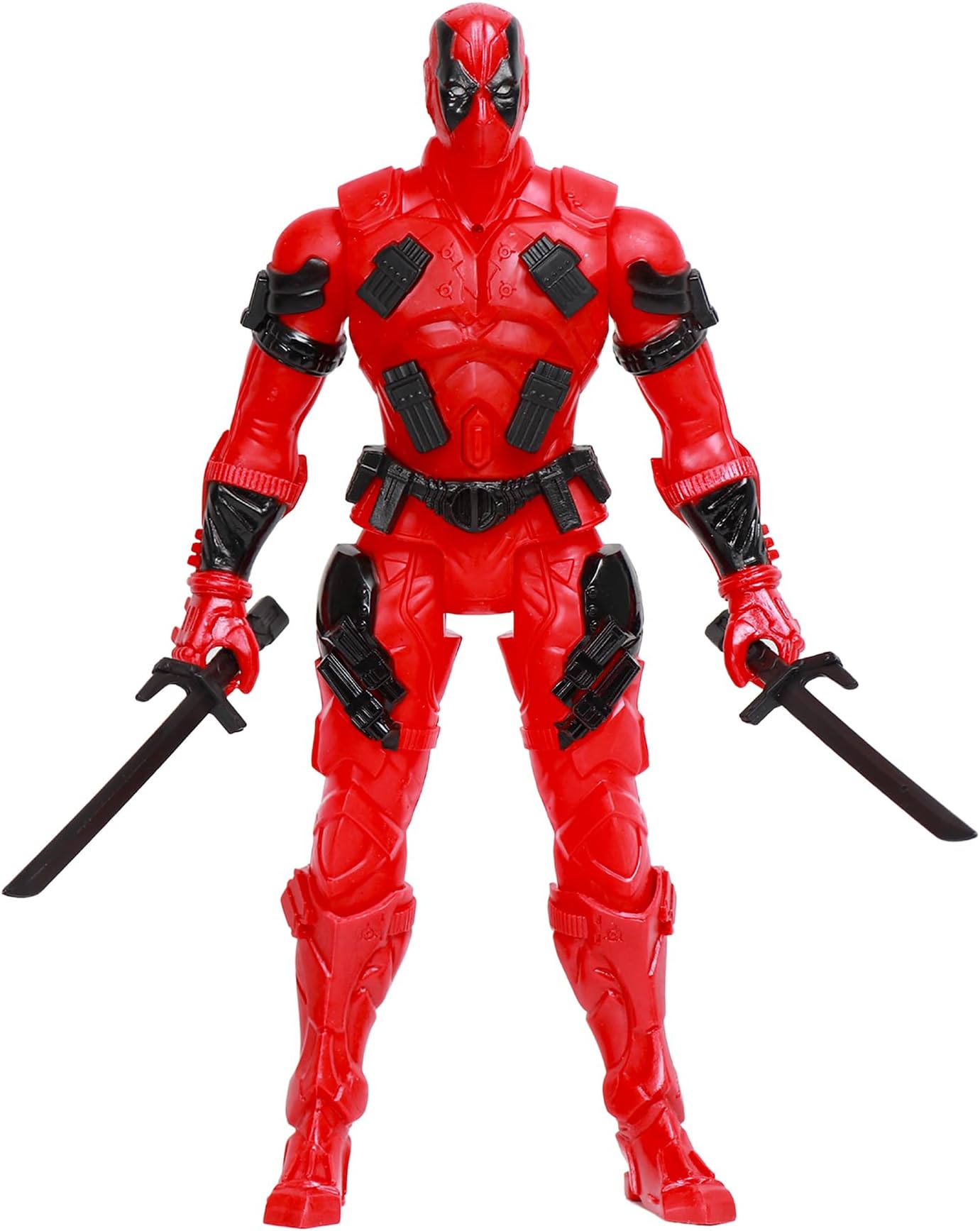 Superhero Action Figure Toys, Kids 12 inch with Lighte and Soundc,Character Toys for Kids (Deadpool)