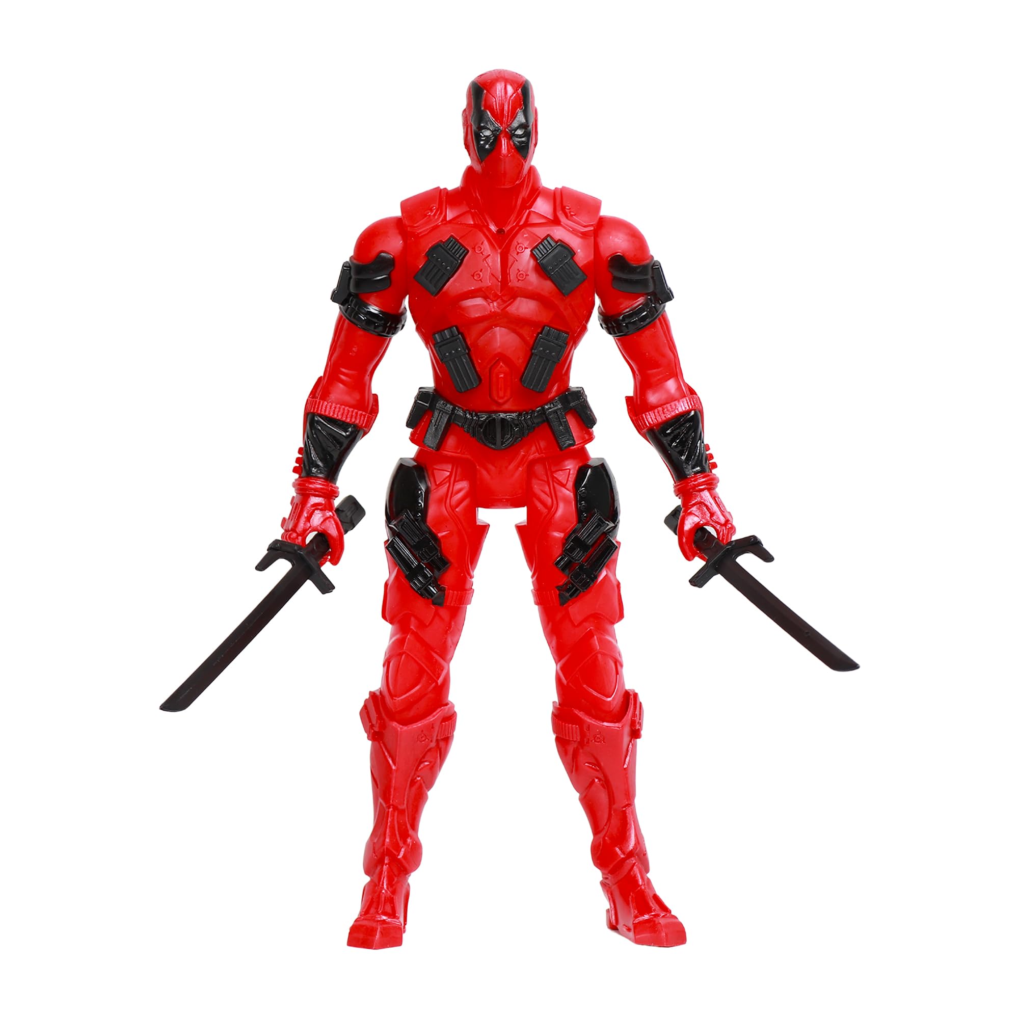PN AVAN Superhero Action Figure Toys, Kids 12 inch with Lighte and Soundc,Character Toys for Kids (Deadpool)