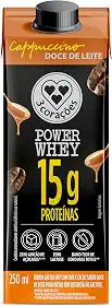 Bebida 3 Corações Cappuccino Power Whey Doce de Leite 250ml