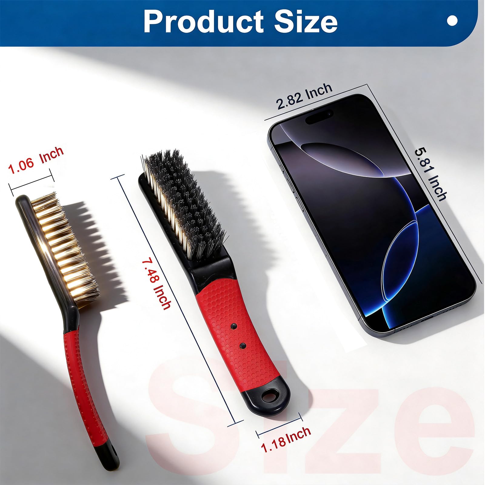 Stainless Steel Wire Brushes - Rust & Paint Removal -2