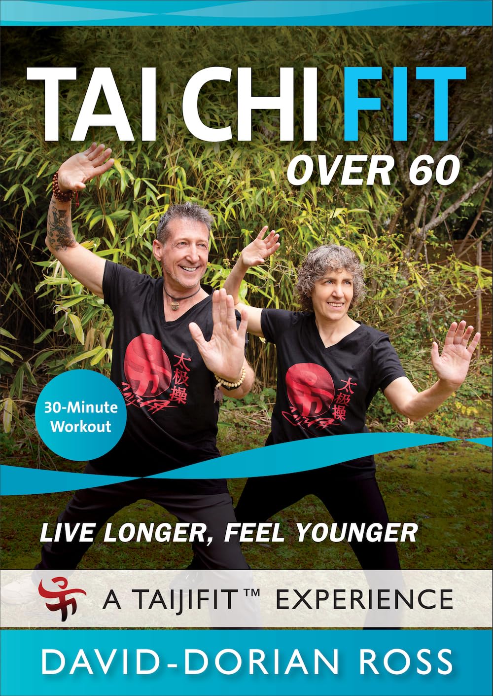 Bundle: 3-DVD set Tai Chi Fit Over 60 by David-Dorian Ross (YMAA) Gentle Exercise for Beginners DVD, Healthy Joints DVD, Live Longer and Feel Younger DVD for Balance, Health and Longevity