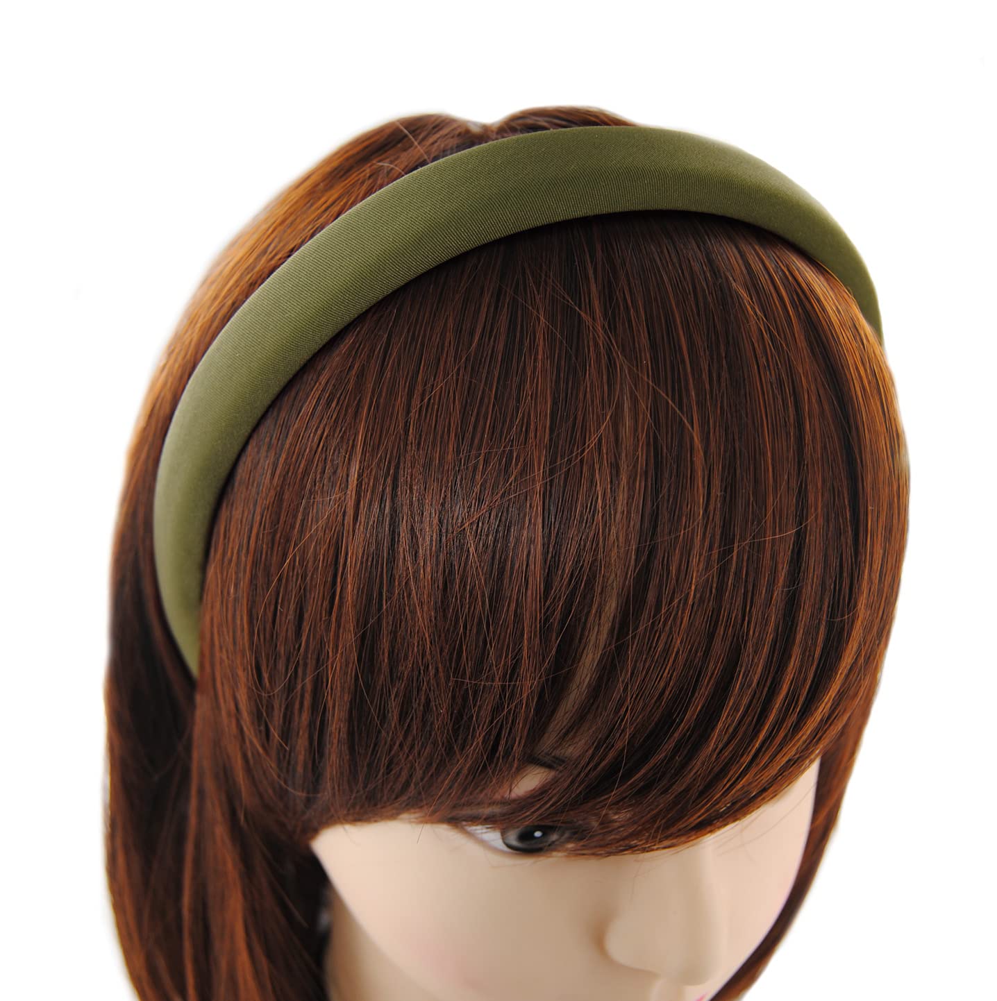 Axy Cerchietto Tessuto Intrecciato Candy Colours – Larghezza 4 Cm, Realizzato A Mano, Bianco - 3