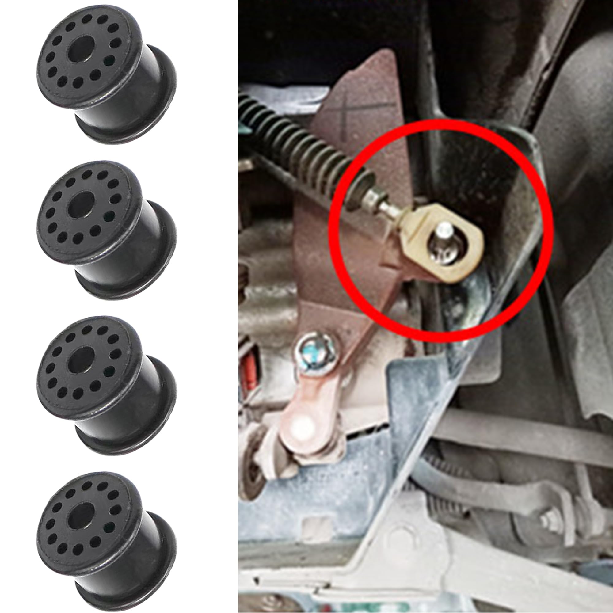 8 Stück Schalthebel-Dichtungen – Manuell, 19x19x5 Mm, Für 4S6P7412AA U.a.