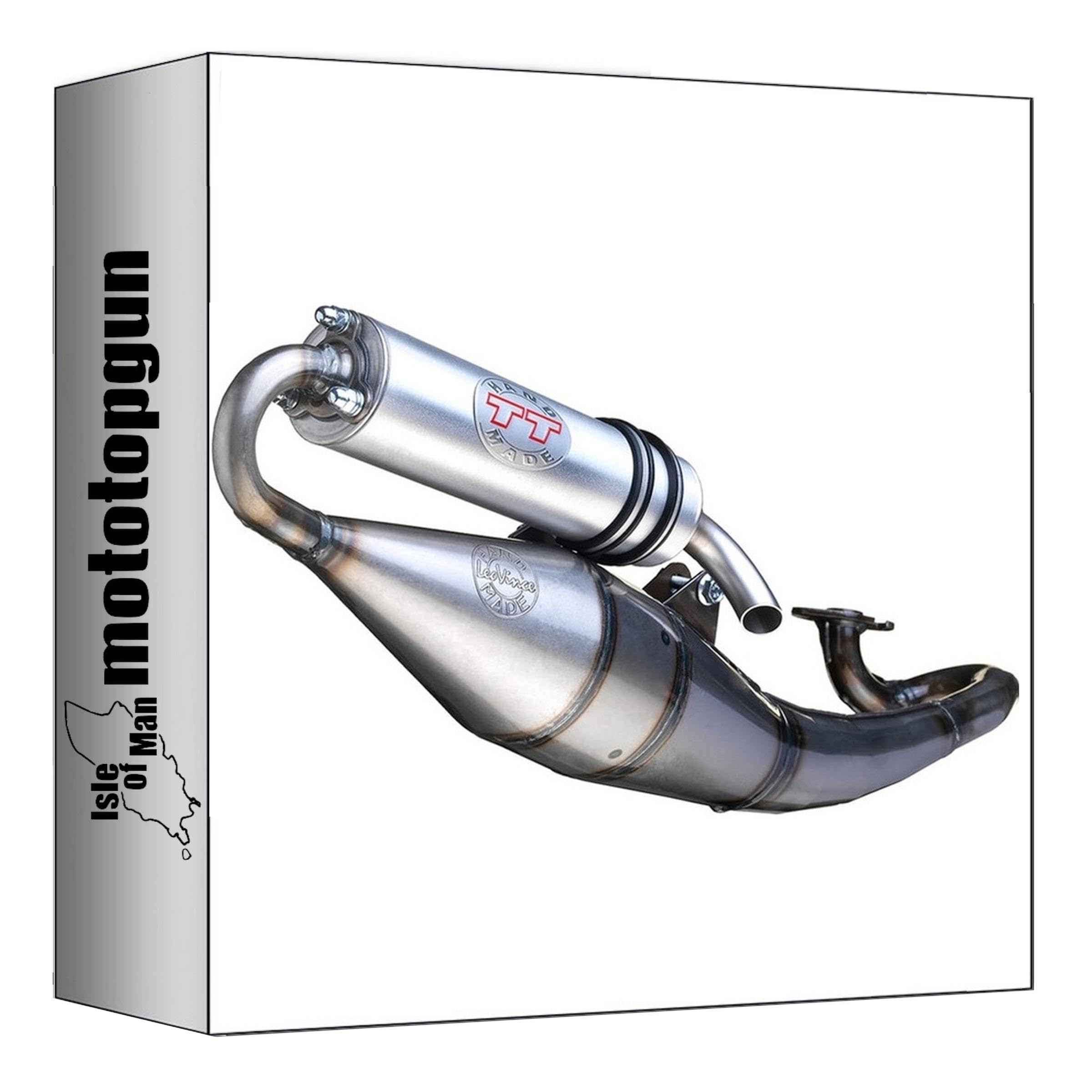 leovince komplettanlage zugelassen hand made tt aluminium kompatibel mit explorer cracker 50 b05 mototopgun 7404