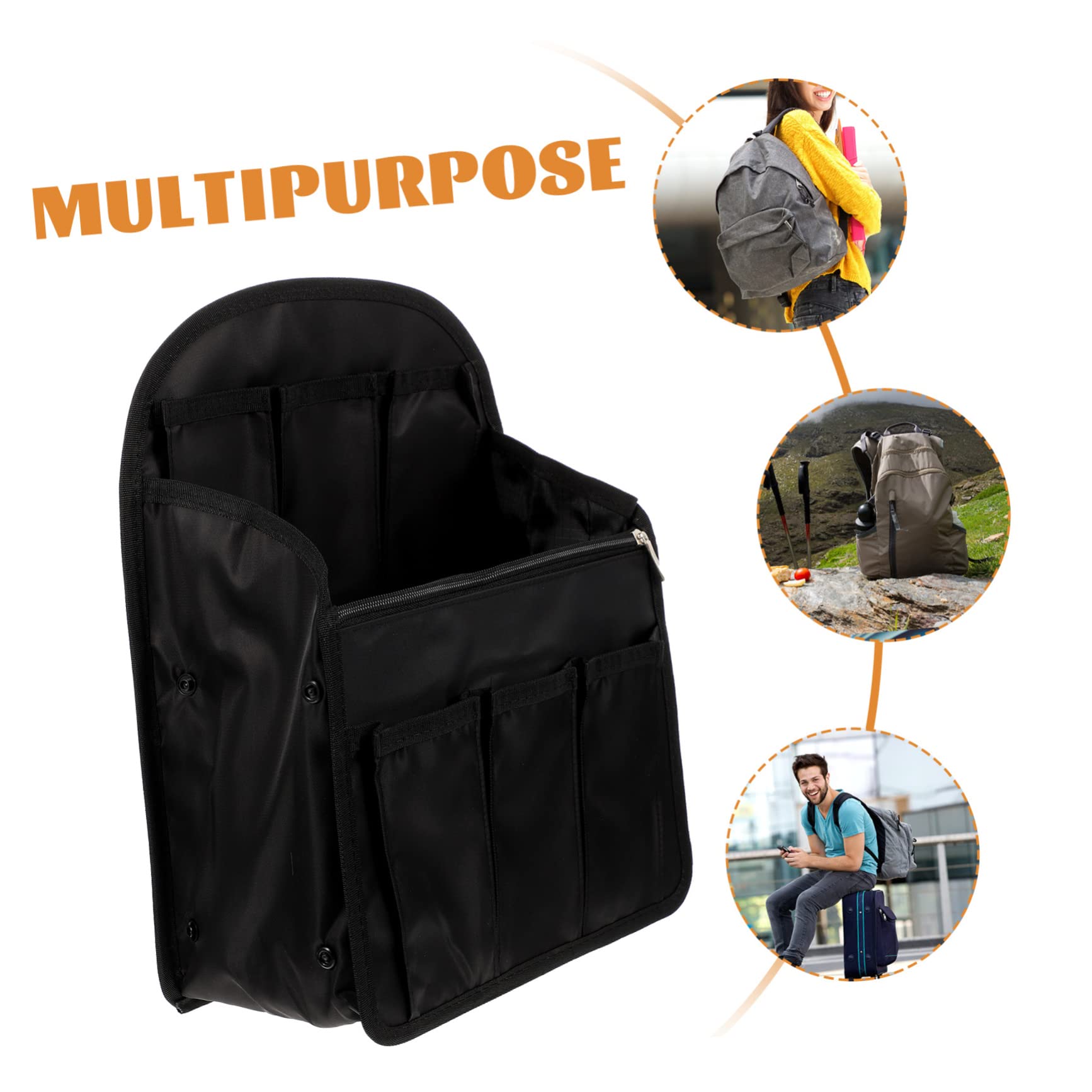 SHERCHPRY 3piezas Organizador Para Mochila Insertos Para Clasificación y Almacenamiento Para y Pockets Múltiples Diseño y Elegante