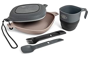 UCO 6-Piece Camping Mess Kit: Compact and Durable Outdoors Essential for 2