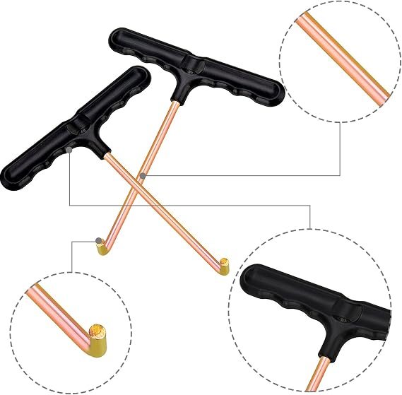 TecUnite 2 Pack Trampoline Spring Pull Tool Adjustment T-Hook Spring Pull Kit