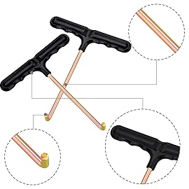 TecUnite 2 Pack Trampoline Spring Pull Tool Adjustment T-Hook Spring Pull Kit